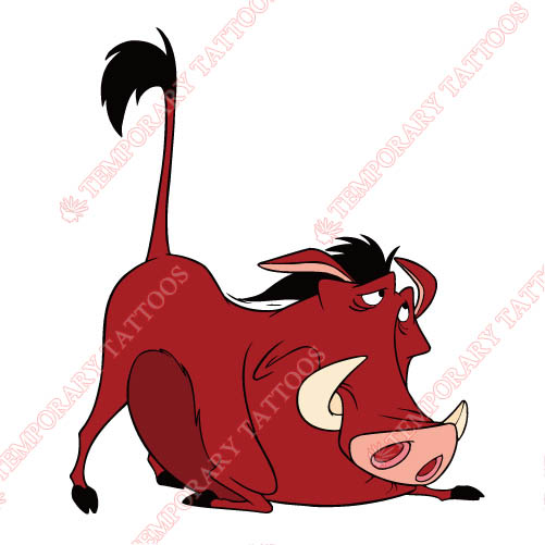 The Lion King Customize Temporary Tattoos Stickers NO.948